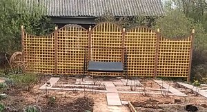 Пергола для плетистых роз своими руками