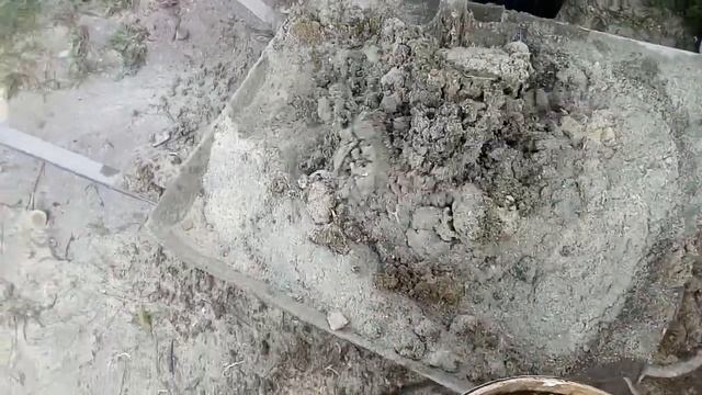 Замес опилкобетона лопатой смотреть онлайн