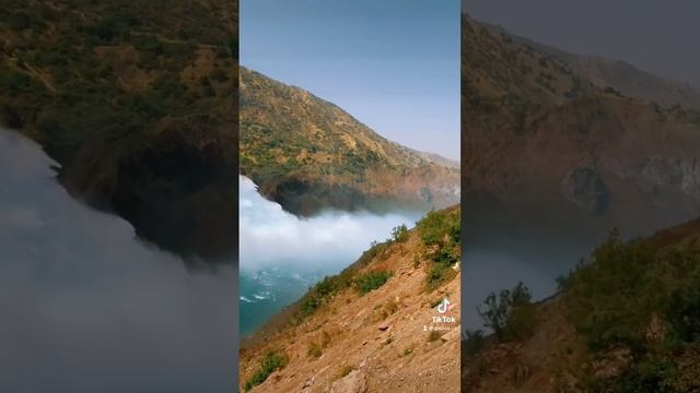 Таджикистан, Нурекская ГЭС. смотреть онлайн