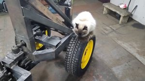 Мини погрузчик своими руками