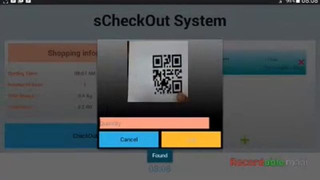 Checkout system using Android смотреть онлайн