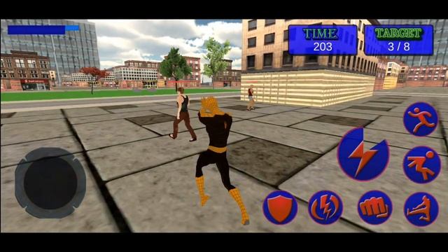 Flying Spider Vs Batman Vs Ironman Vs Superman Vs Stone Giant | Flying Spider Hero Escape - GamePla смотреть онлайн