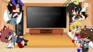 Missing Children react to afton family memes | [FNAF] My AU