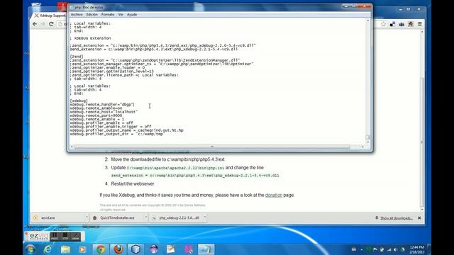 Setting xdebug in netbeans(7.3) for PHP debugging смотреть онлайн