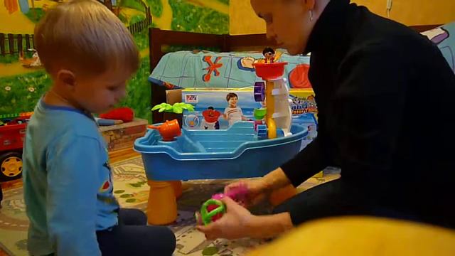Пиратский корабль Sand and Water Table 8808 смотреть онлайн
