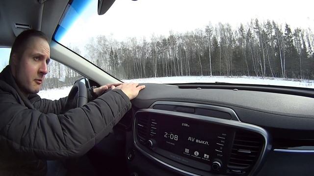 Kia Sorento PRIME 2020. ТАЩИТ НА ЛЕТЕ по снегу смотреть онлайн