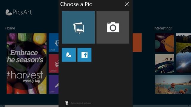PicsArt для WINDOWS 8.1 (виндовс 8.1) смотреть онлайн