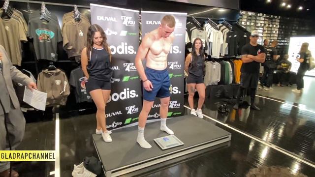 Weigh In - Jerome Pampellone vs Nik Charalampous, Dylan Wright vs John Parker - Podis Fight Night смотреть онлайн