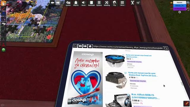 Tabletop Simulator пазлы смотреть онлайн