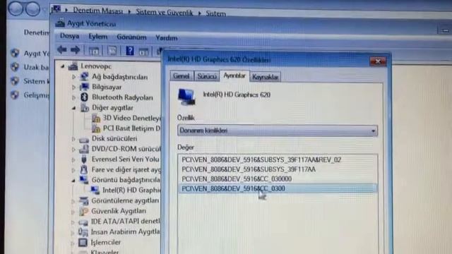 Intel HD Graphics 620 Ekran Kartı driver Windows 7 kurulumu nasıl yapılır смотреть онлайн