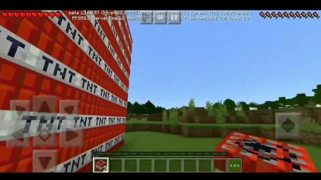 Взрываю 1000+ TNT (9 стаков) на телефоне | Проверяю Red Magic на прочность Майнкрафом смотреть онлайн