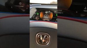 Юни-т. Работа функции распознания знаков . Changan uni-t