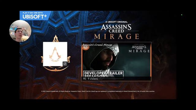 Assassin’s Creed Mirage - World Premiere Trailer Reaction смотреть онлайн
