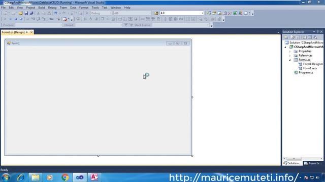 C# And Ms Access Database Tutorial #3 - How To Add Ms Access DB To Visual Studio 2010 (.accdb file) смотреть онлайн