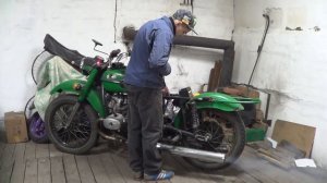 Ставлю один карбюратор на мотоцикл Урал.