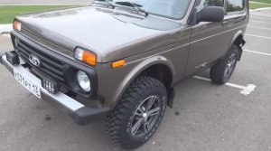 Нива   бюджетный тюнинг. Внешка!