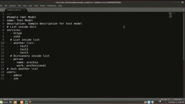#python #ansible #yaml Ansible Made Easy #5 - Quick Intro on YAML смотреть онлайн