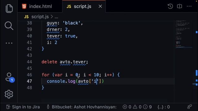 JavaScript 04 - loop-եր / JavaScript Պրակտիկա / JavaScript Practice смотреть онлайн