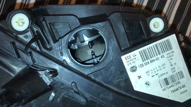 BMW E60 - как переделать фару с японки в европейку! Фара адаптивная рестайлинг! смотреть онлайн
