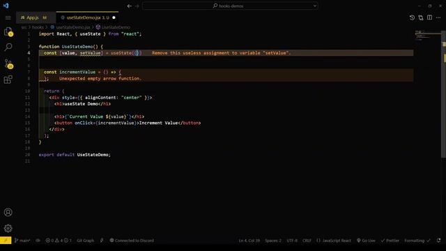 How I use the useState hook in my React components! смотреть онлайн