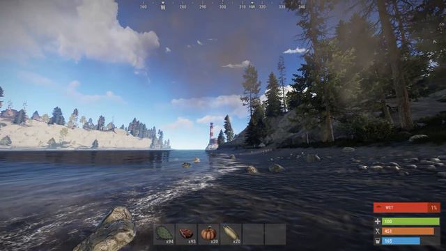 Cargo ship sighted, CCTV maybe? | Rust update 24th August 2018 смотреть онлайн