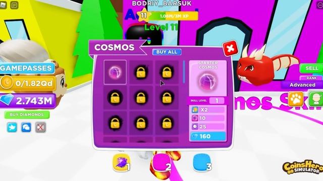 Узнал секрет КАК ПОСТОЯННО ВЫБИВАТЬ ТОПОВОГО ПИТОМЦА в симуляторе монетного героя Роблокс симулято смотреть онлайн