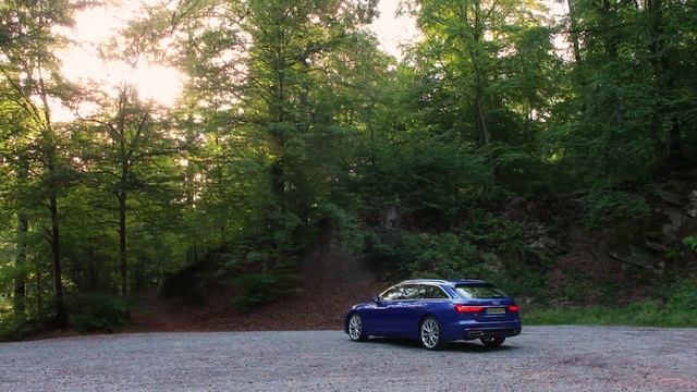 The new Audi A6 Avant Exterior Design in Sepang Blue смотреть онлайн