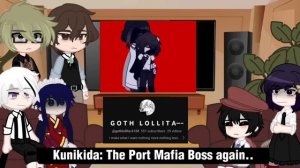 BSD ADA reacts to Dazai//HAPPY BIRTHDAY DAZAI//+Angst