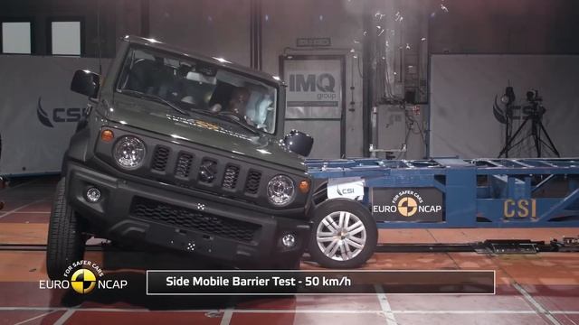 Suzuki Jimny Crash Test Results: 3-Star Euro NCAP Safety Rating Analysis #jimny #jimny4x4