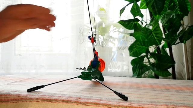 Самоподсекающая удочка для зимней рабылки. смотреть онлайн