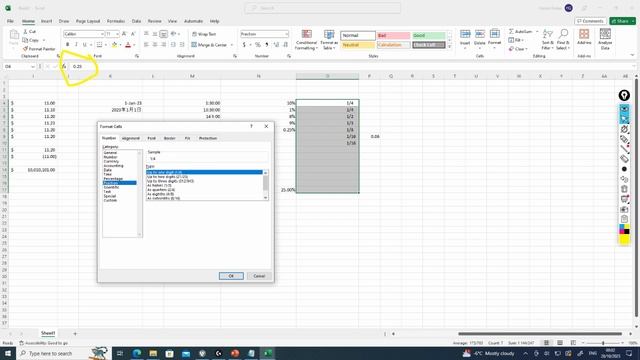 How to Use Fractions in Microsoft Excel 365 - EXCEL WITH HAZIM - Learn Microsoft Excel 365 смотреть онлайн