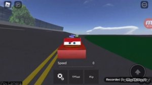 roblox reenactment Lightning McQueen cars 3 crash