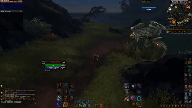 WoW World Quest - Danger: Nylaathria the Forgotten - NPC Location and Path смотреть онлайн