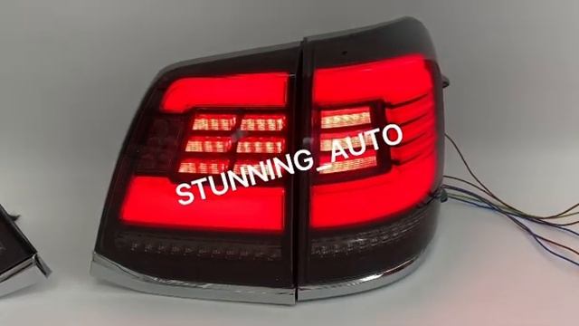 Фонари задние Toyota Land Cruiser 200 смотреть онлайн