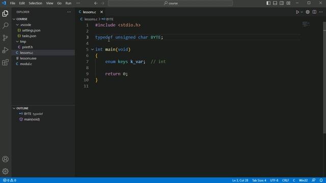 #52. Перечисления (enum). Директива typedef | Язык C для начинающих