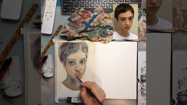 Акварельный портрет (Portrait in watercolor) смотреть онлайн