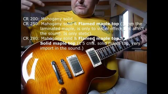 Cort CR 280 Vs Cort CR  250 Vs Cort CR 200 (1/2)