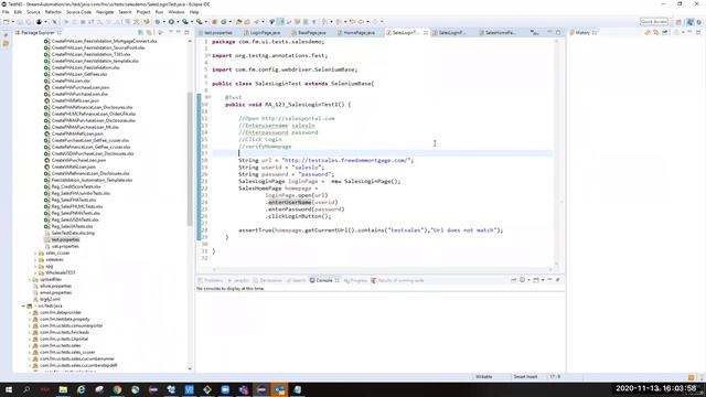 Selenium/GitHub/Eclipse - To Create Automation Test and Push code смотреть онлайн