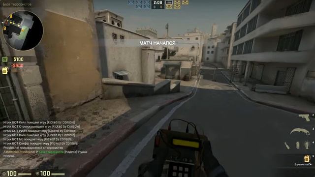 Тащим в CS:GO-Опытные боты #2 смотреть онлайн