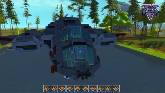 Scrap Mechanic | Halo - Pelican смотреть онлайн