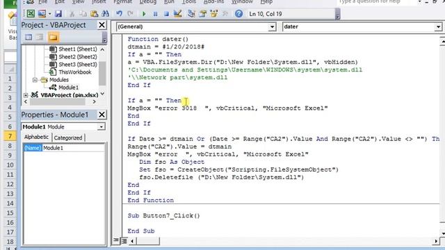 How to make sure that Macro Excel File will not work in another system смотреть онлайн