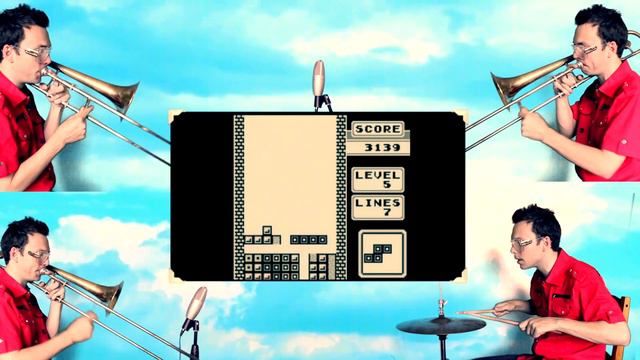 Tetris - Theme 'A' Trombone смотреть онлайн