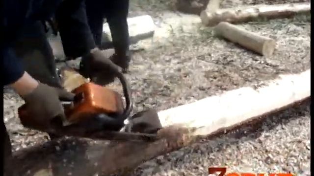 Обработка бревна рубанком для сруба в лапу смотреть онлайн