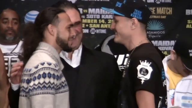 Adrien Broner vs Marcos Maidana FACEOFF & Keith Thurman vs Jesus Soto Karass смотреть онлайн