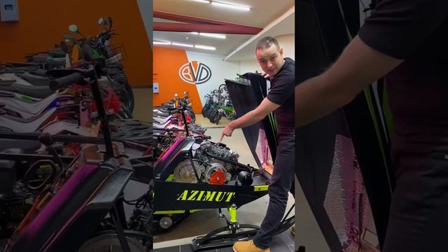 Снегоход БУРЛАК АЗИМУТ CS #мотособака #мотобуксировщик #снегоход #зима #рыбалка #охота смотреть онлайн