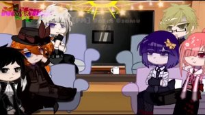 BSD react to Dazai ||Part 1/? || BSD x Gacha Club || NajtmerKij ||