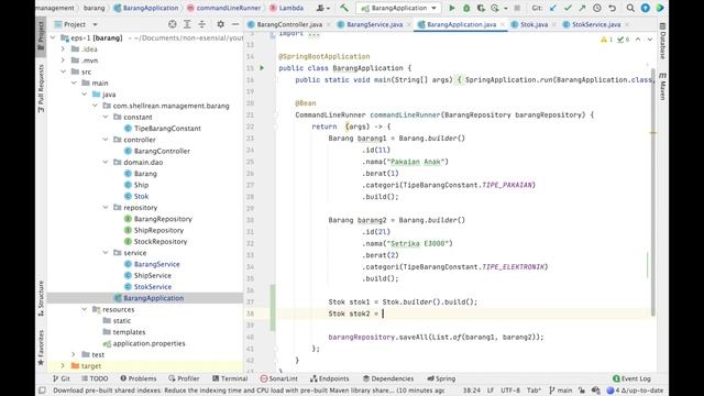 Management Gudang Spring Boot + Vuejs 03: Membuat stock & delete stock смотреть онлайн