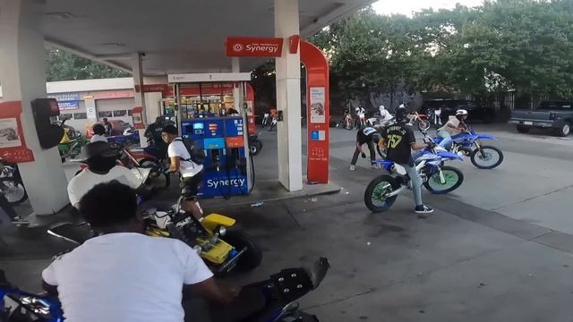 BALTIMORE RIDEOUT WHEELDEAL & GAS STATION MEET ON YZ125!* FULL RIDE VIDEO IN DESCRIPTION!
