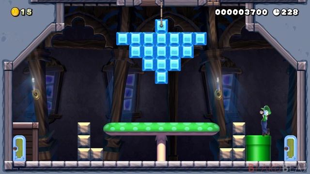 Super Mario Maker 2 - Creative Luigi's Spooky Sixth Sense Level смотреть онлайн