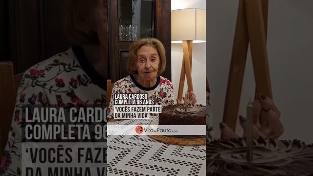 Laura Cardoso completa 96 anos ❤️ смотреть онлайн